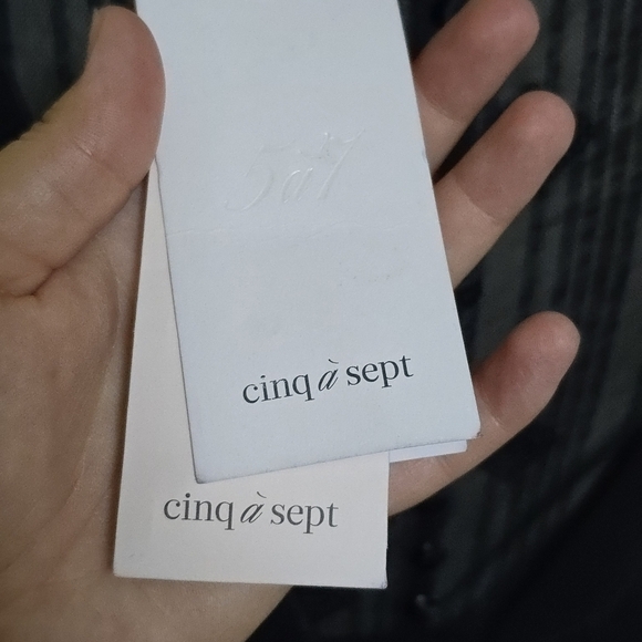 NWT Cinq a Sept Black Concordia Dress Size 8 - Picture 6 of 13